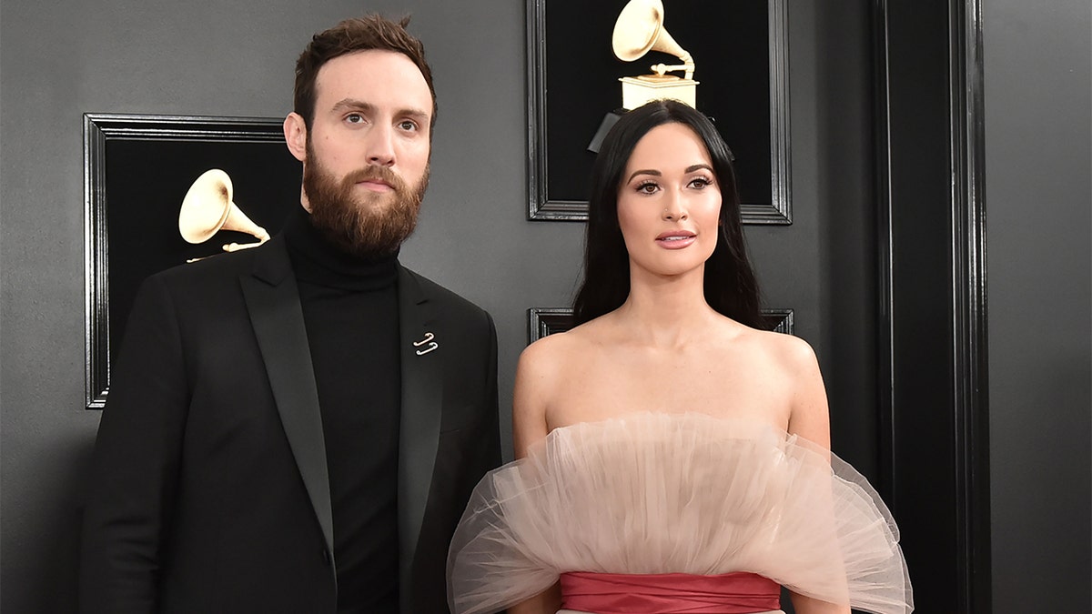 Ruston Kelly and Kacey Musgraves attend the 61st Annual Grammy Awards at Staples Center on February 10, 2019, in Los Angeles, California.