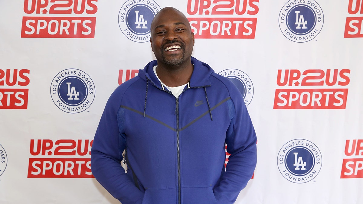 Marcellus Wiley attends Trauma-Sensitive Training for sports coaches
