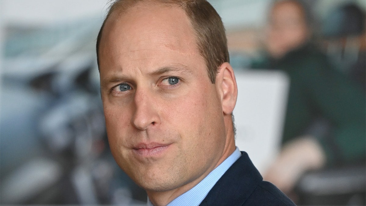 Prince William is second in line to the British throne.