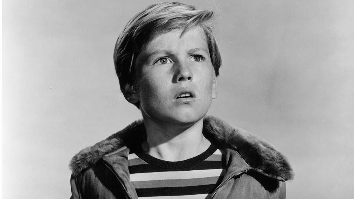 Fear strikes into the heart of 13-year-old Billy Gray in a scene from the film 'Talk About A Stranger', 1952.