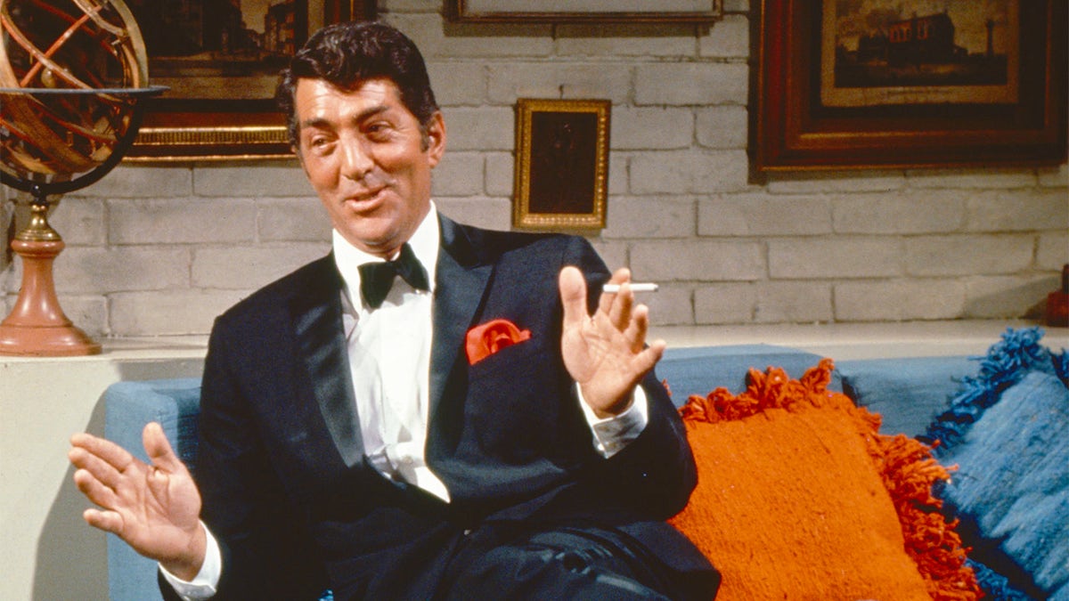 Dean Martin was secretly drinking apple juice during his performances.