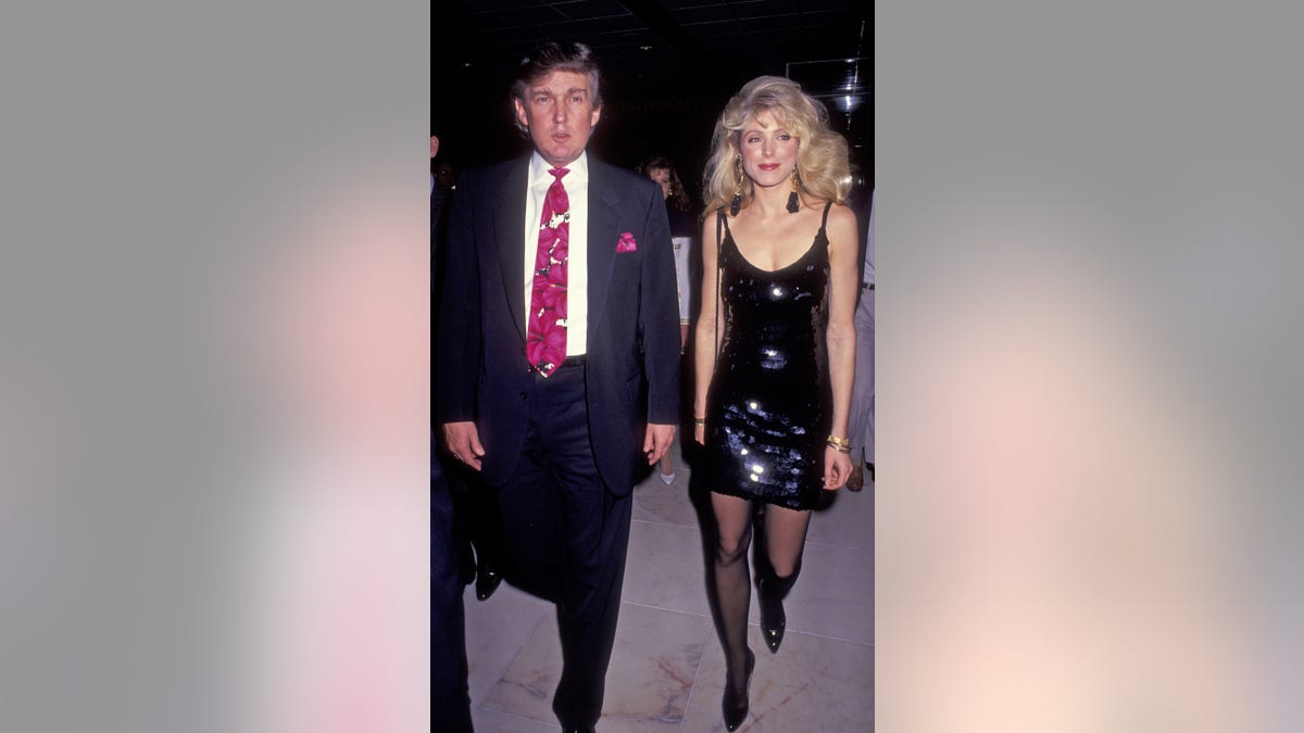 Donald Trump and Marla Maples became an item after his marriage to Ivana Trump