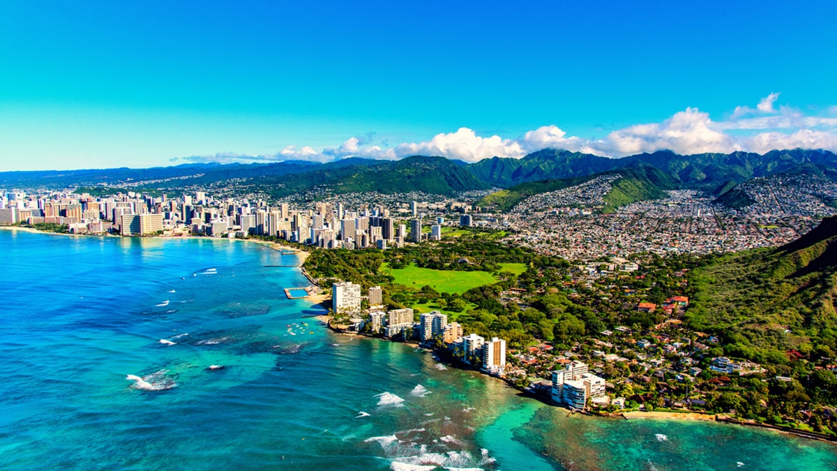 Honolulu, Hawaii coastline
