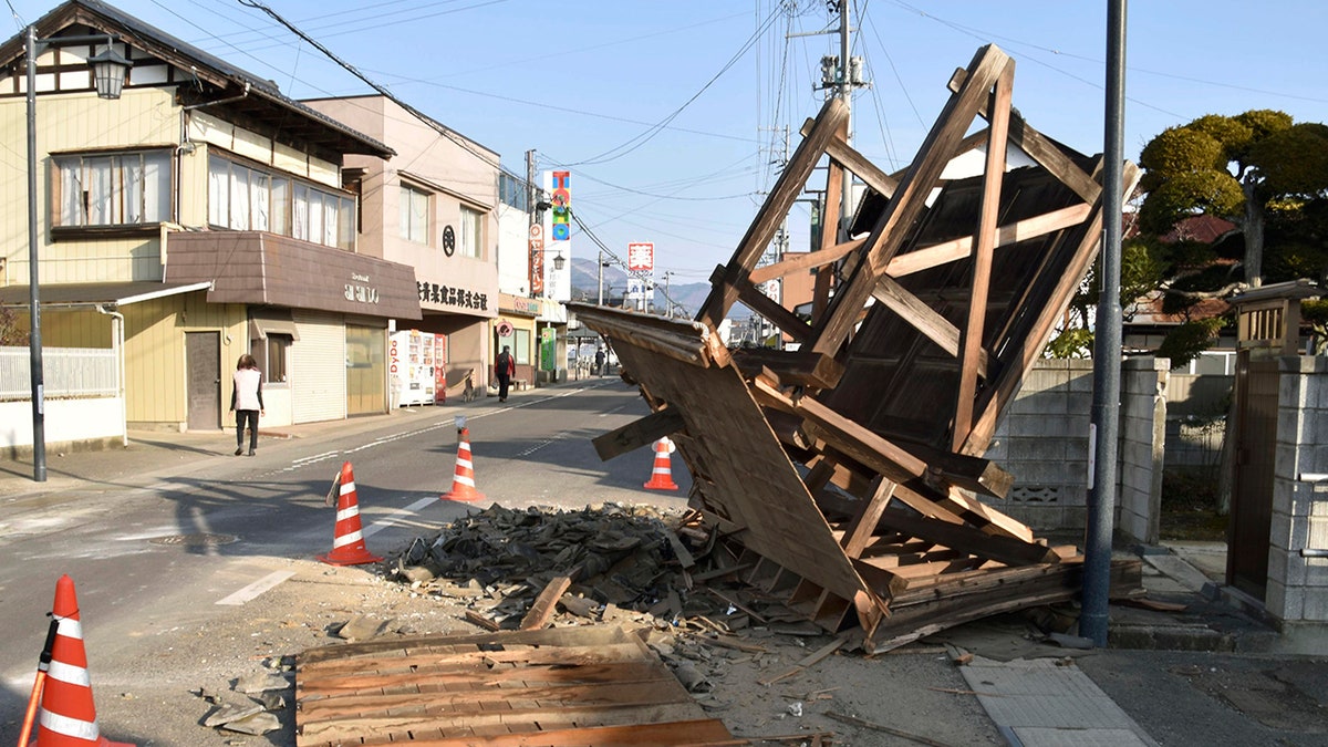 Japan Earthquake damage