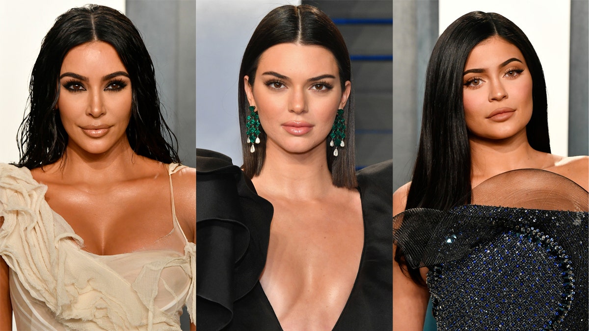 versieren Oefening aanklager Kim Kardashian, Kylie and Kendall Jenner stun in red lingerie | Fox News
