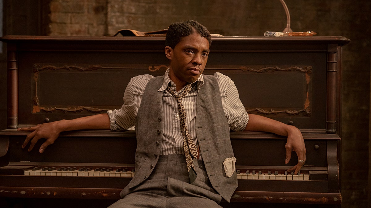 CHadwick Boseman in 'Ma Rainey's Black Bottom'