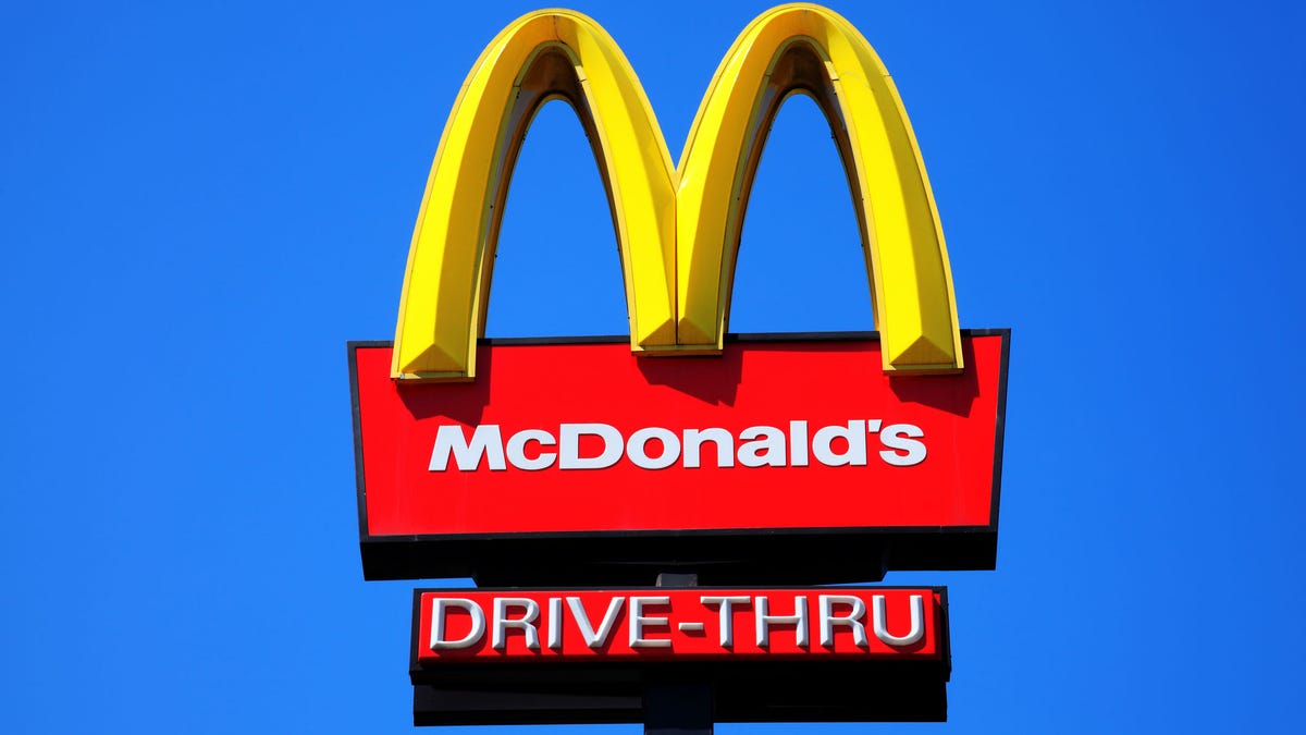 McDonald's Sign drive-thru