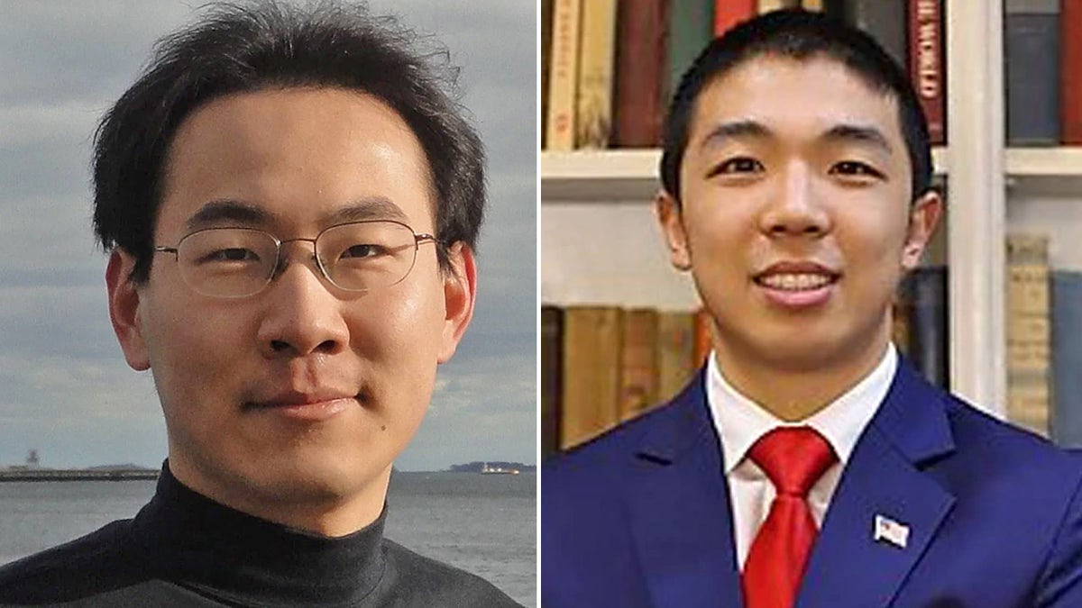 Qinxuan Pan and Kevin Jiang split image