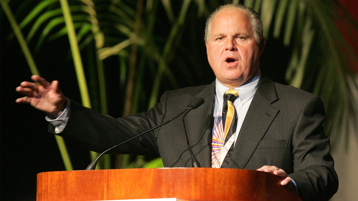 Limbaugh speaking