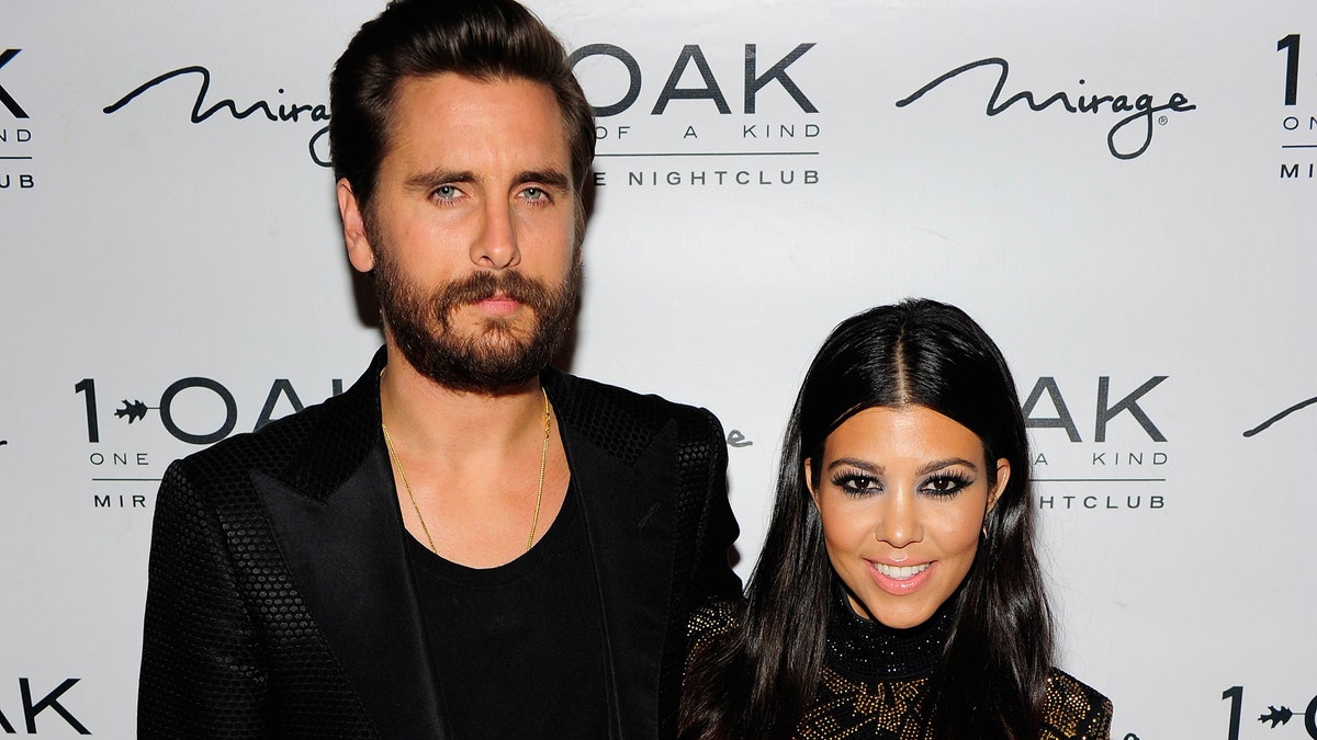 Scott Disick e Kourtney Kardashian sul tappeto rosso