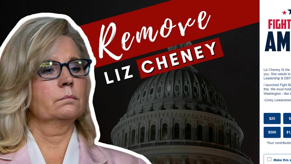 Trump political adviser Corey Lewandowski targets Rep. Liz Cheney of Wyoming as he launches a new political action committee, the "Fight Back Now America PAC"