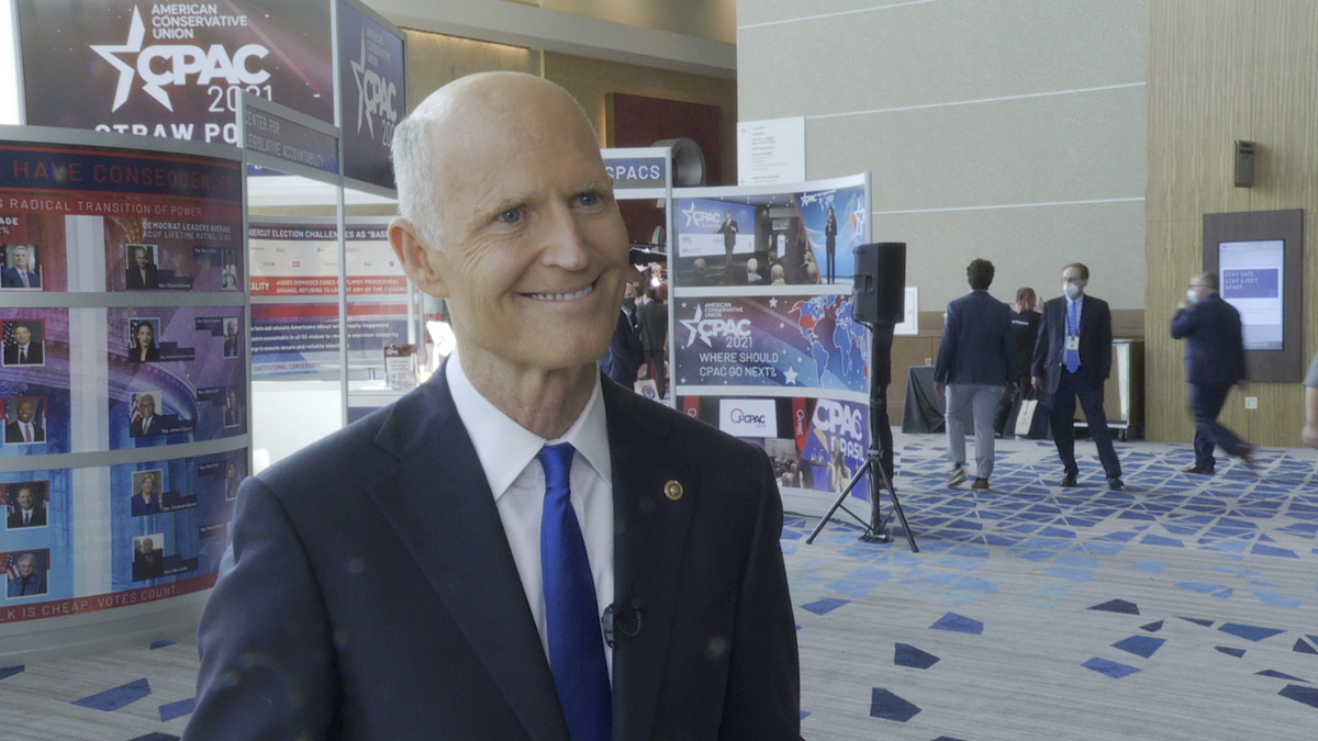 Sen. Rick Scott, R-Fla., told Fox News on Friday that he believes Republicans can beat at least four Senate elections in different states in 2022.