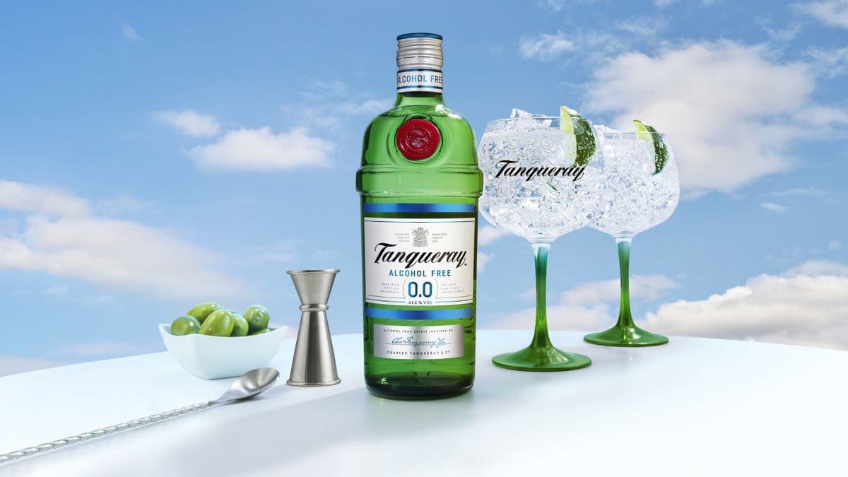 Tanqueray 0.0% is said to be crafted the same way as?Tanqueray London Dry, but minus the alcohol. (Tanqueray)