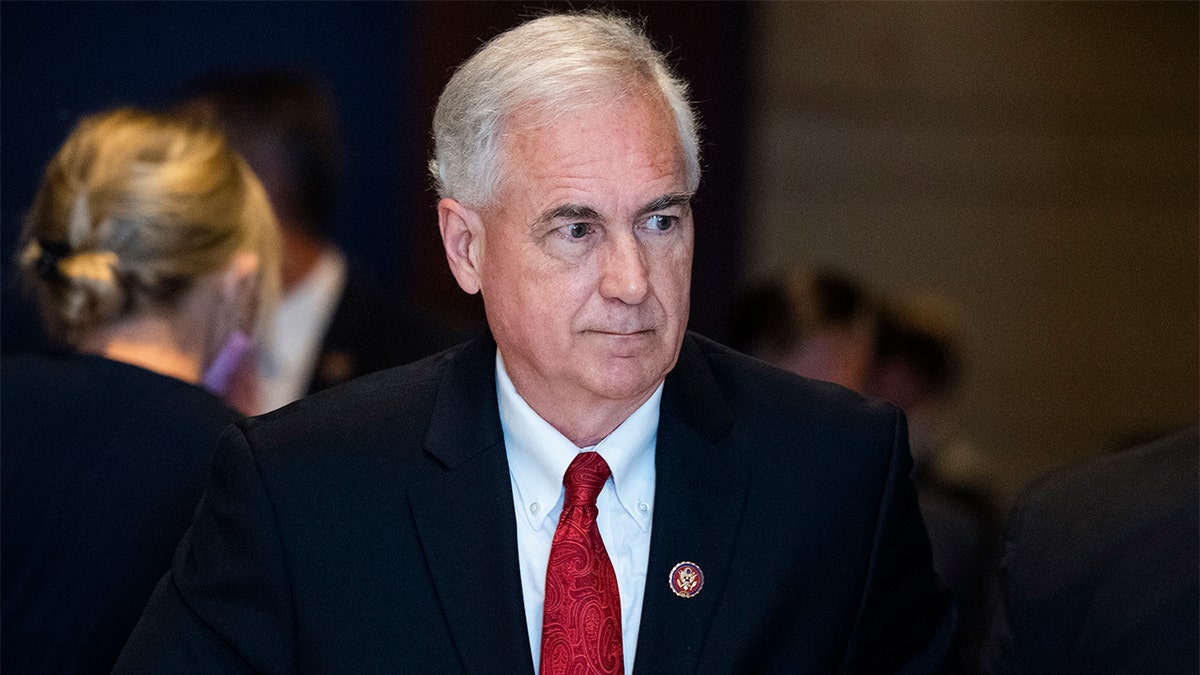 UNITED STATES - JUNE 17: Rep. Tom McClintock, R-Calif., arrives for the House Judiciary Committee markup on the Justice in Policing Act in the Capitol Visitor Center on Wednesday, June 17, 2020. (Photo By Tom Williams/CQ Roll Call/Sipa USA/POOL)No Use UK. No Use Germany.