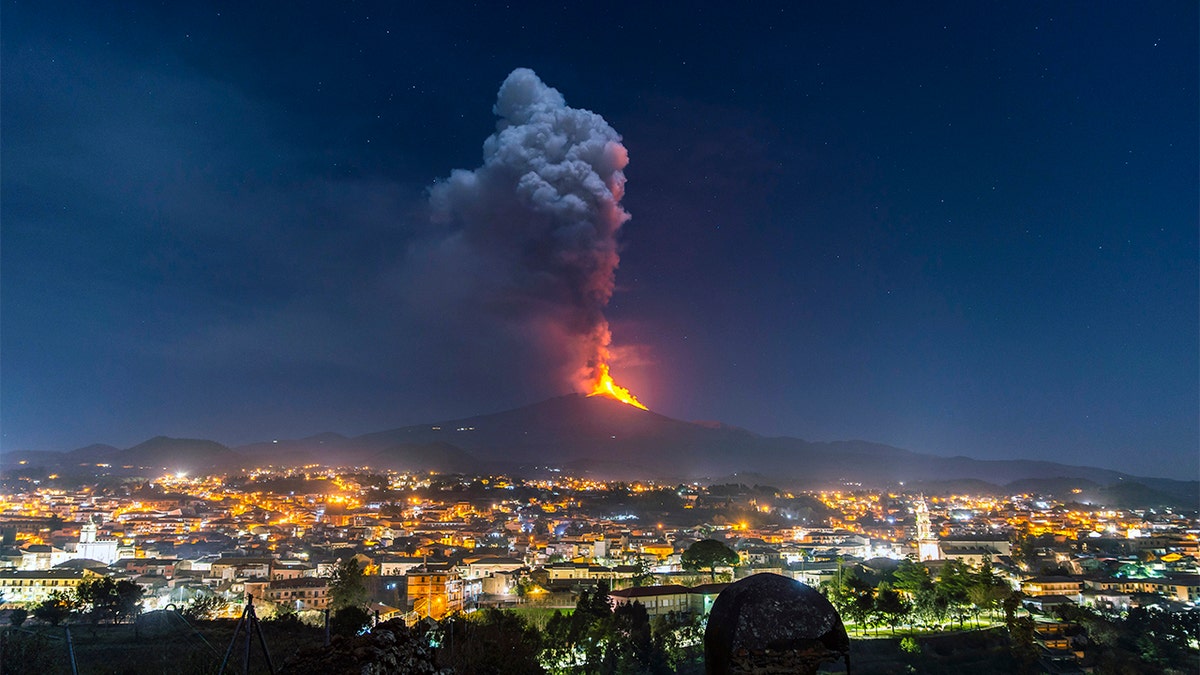 Mount Etna's Spectacular Eruption Captivates Again