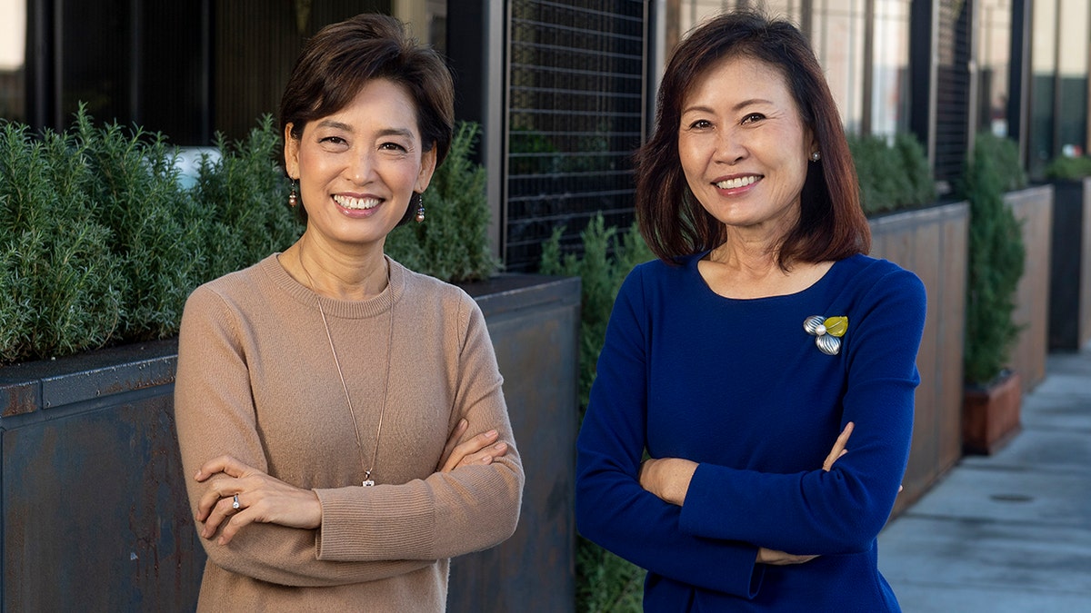 BUENA PARK, CA - DECEMBER 18: Young Kim, left, and Michelle Steel were elected to the U.S. House of Representatives in November, 2020. Kim represents the 39th congressional district and Steel the 48th congressional district in California. They were photographed in Buena Park, CA on Friday, December 18, 2020. (Photo by Paul Bersebach/MediaNews Group/Orange County Register via Getty Images)