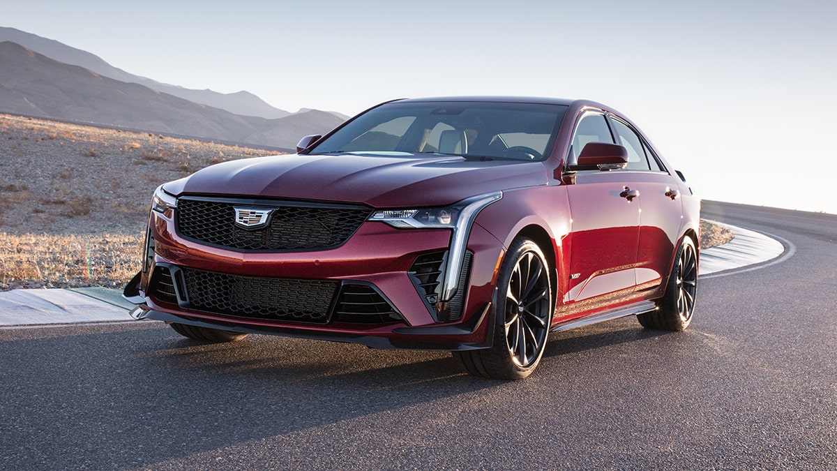 The Cadillac CT4-V Blackwing competes against the BMW M3