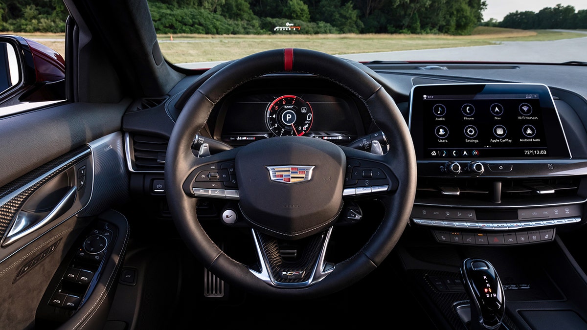 The CT4-V Blackwing comes standard with a 10-speed automatic transmission.