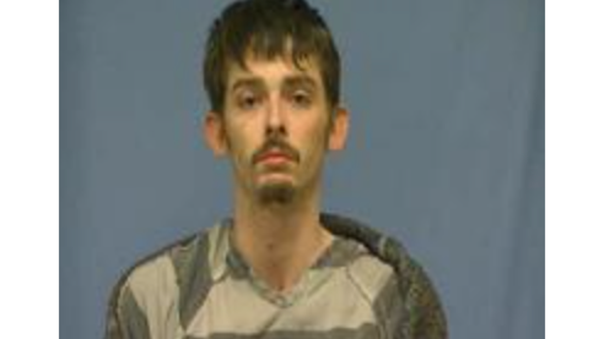 Hunter Chenoweth, 22, is accused of abducting a baby from the scene of a triple homicide in northeast Arkansas Tuesday. 