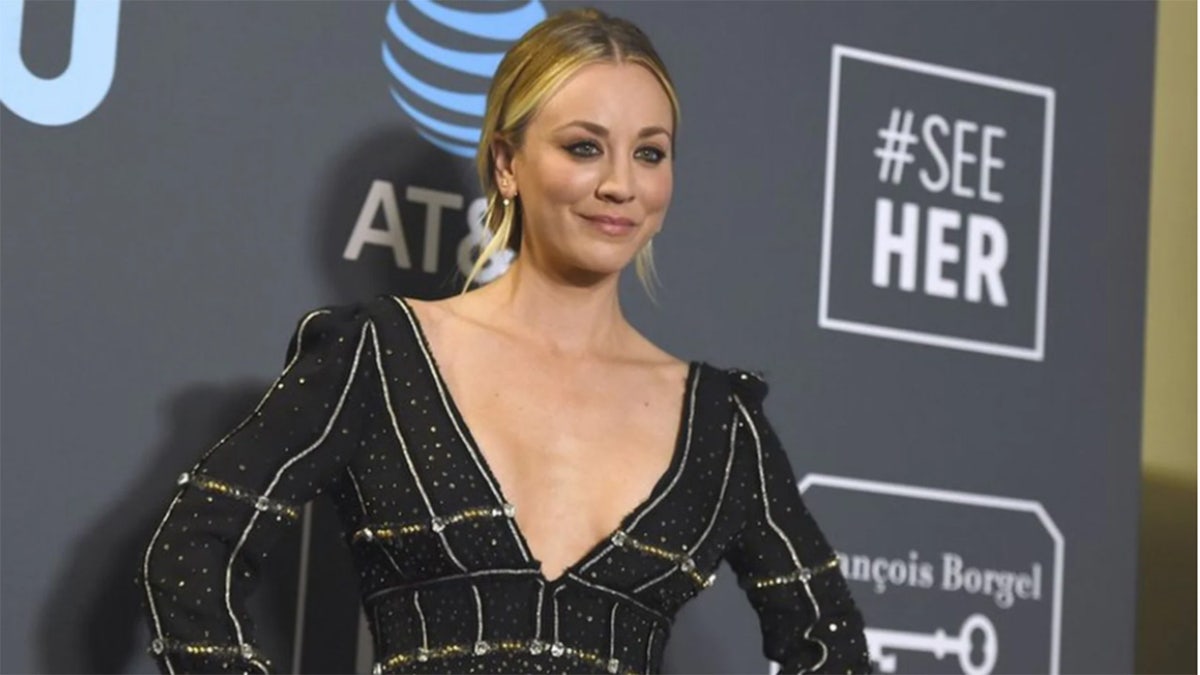 Kaley Cuoco is nominated for her role in 'The Flight Attendant.' 