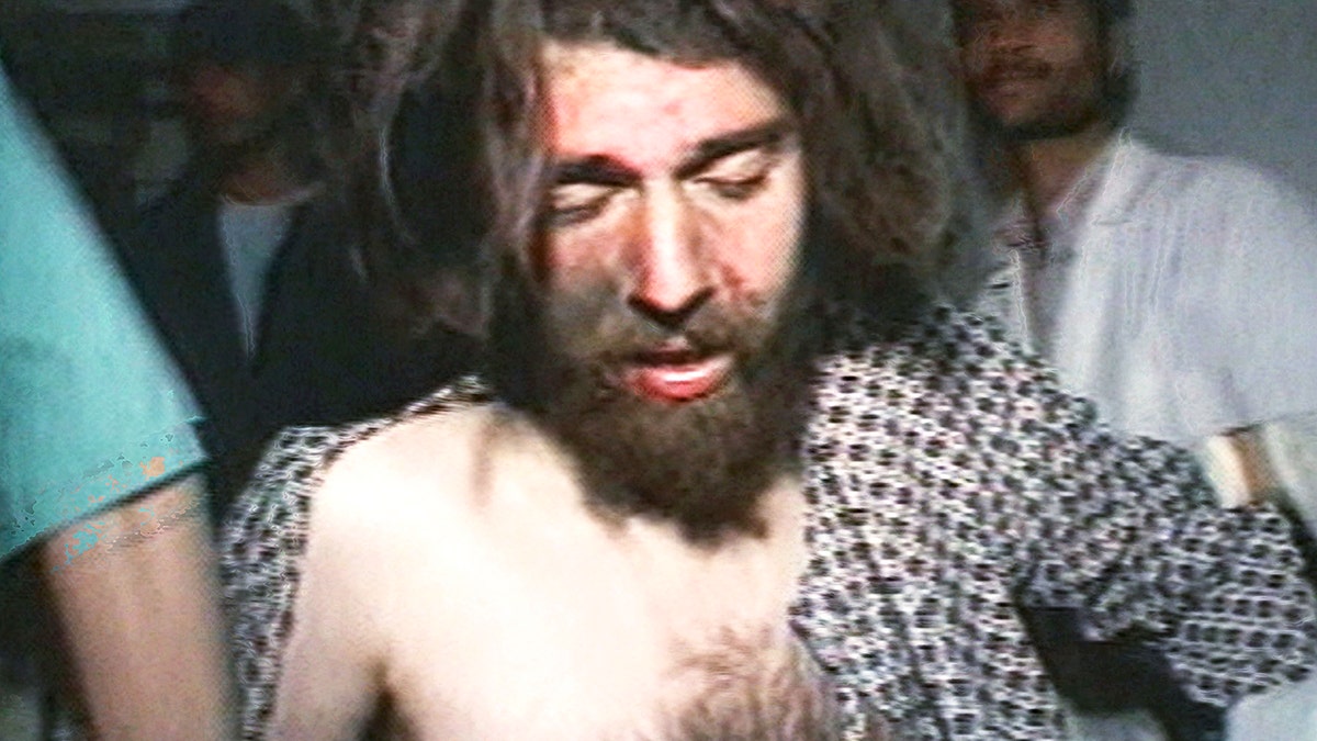 SHEBERGHAN, AFG - DECEMBER 2: The American Taliban soldier John Walker-Lindh is treated at an Army hospital on December 2, 2001 in Sheberghan, Afghanistan. In a deal with prosecutors Lindh pleaded guilty on July 15, 2002 to two felonies: providing services to the Taliban and for carrying explosives during the commitment of a felony. Lindh is expected to serve 20 years in prison. (Photo by CNN via Getty Images)