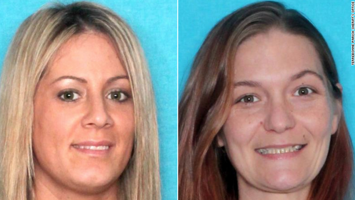 Hope Nettleton (left) tried to fight off two hitmen who arrived at her neighbor, Brittany Cormier's home looking for a rape victim they were paid to kill. Cormier was also shot dead, after lying to the hitmen that she was the victim they sought, authorities said. <br>
(Terrebonne Parish Sheriff's Office)