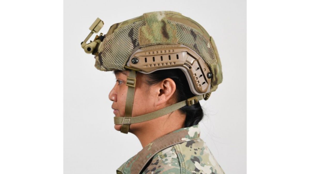 Under the Army's new grooming rules, "medium-length ponytails are only authorized for wear on the back of the scalp and cannot exceed the head's width or interfere with the proper wear of a Soldier's headgear."