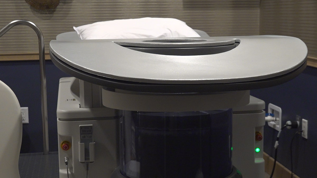 The center is using cutting edge technologies to detect cancer earlier and more aggressively. One of those devices is a QT ultrasound which images the breast using water.