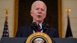 President Joe Biden speaks about the economy in the State Dinning Room of the White House, Friday, Feb. 5, 2021, in Washington. (AP Photo/Alex Brandon)