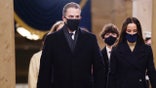 Hunter Biden, left, arrives in the Crypt of the US Capitol for President-elect Joe Biden's inauguration ceremony on Wednesday, Jan. 20, 2021 in Washington. (Jim Lo Scalzo/Pool Photo via AP)