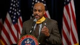 DENVER, CO - NOVEMBER 17 : Denver Mayor Michael Hancock and officials announced Denver and a number of other Colorado counties will be moved to Level Red on a newly revamped version of the state"u2019s color-coded COVID-19 dial at Boettcher Mansion in Denver, Colorado on Tuesday. November 17, 2020. (Photo by Hyoung Chang/MediaNews Group/The Denver Post via Getty Images)