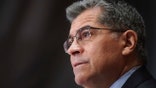 Xavier Becerra speaks during his confirmation hearing to be Secretary of Health and Human Services before the Senate Health, Education, Labor and Pensions Committee, Tuesday, Feb. 23, 2021 on Capitol Hill in Washington. (Leigh Vogel/Pool via AP)