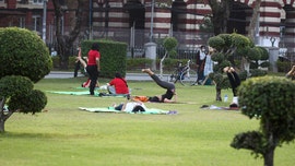 Viral video appears to show woman doing aerobics after coup takes place