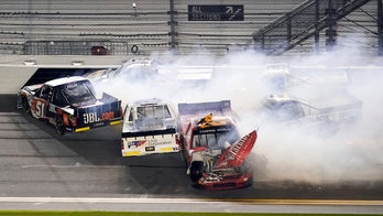 Ben Rhodes wins wild Daytona NASCAR Camping World Truck Series race