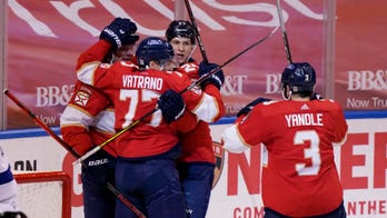 Panthers beat Lightning 5-2 to open 2-game set