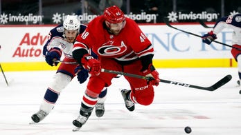 Hurricanes erase early deficit, beat Blue Jackets 7-3