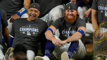 Red beard returns: Turner glad to be back with Dodgers