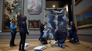 The Louvre undergoing renovations during coronavirus closure