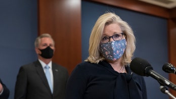 McCarthy, Cheney have uncomfortable exchange with reporters over Trump speaking at CPAC