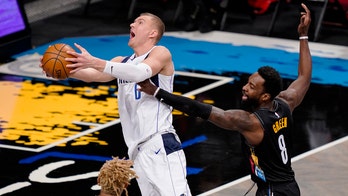 Mavs end Nets' 8-game run as Porzingis returns, Irving sits