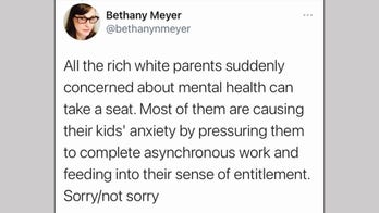 California teacher slams 'rich white parents' worried for kids' health in deleted tweet: 'Sorry/not sorry'