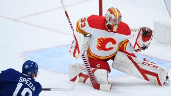 David Rittich, Flames blank NHL-leading Maple Leafs 3-0