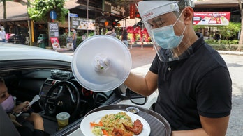 Malaysian restaurant offers drive-in dining inspired by airline meals