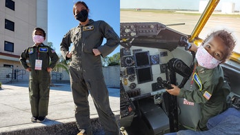 Florida's MacDill Air Force Base makes dream come true for girl, 5, amid cancer battle