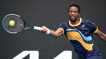 Tennis star Gael Monfils breaks down after upset loss at Australian Open