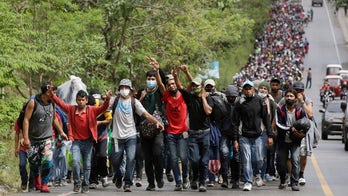 Migrant caravan broken up again in Southern Mexico