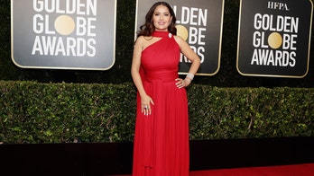 Salma Hayek's Golden Globe ensemble impresses fans: 'Speaking of flawless'