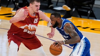 LeBron's triple-double powers Lakers past Nuggets, 114-93