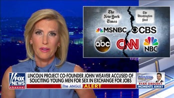 Ingraham slams CNN, MSNBC for ignoring allegations against Lincoln Project co-founder until after NYT report