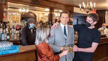 Iconic New York steakhouse Peter Luger fills empty dining room with celebrity wax figures